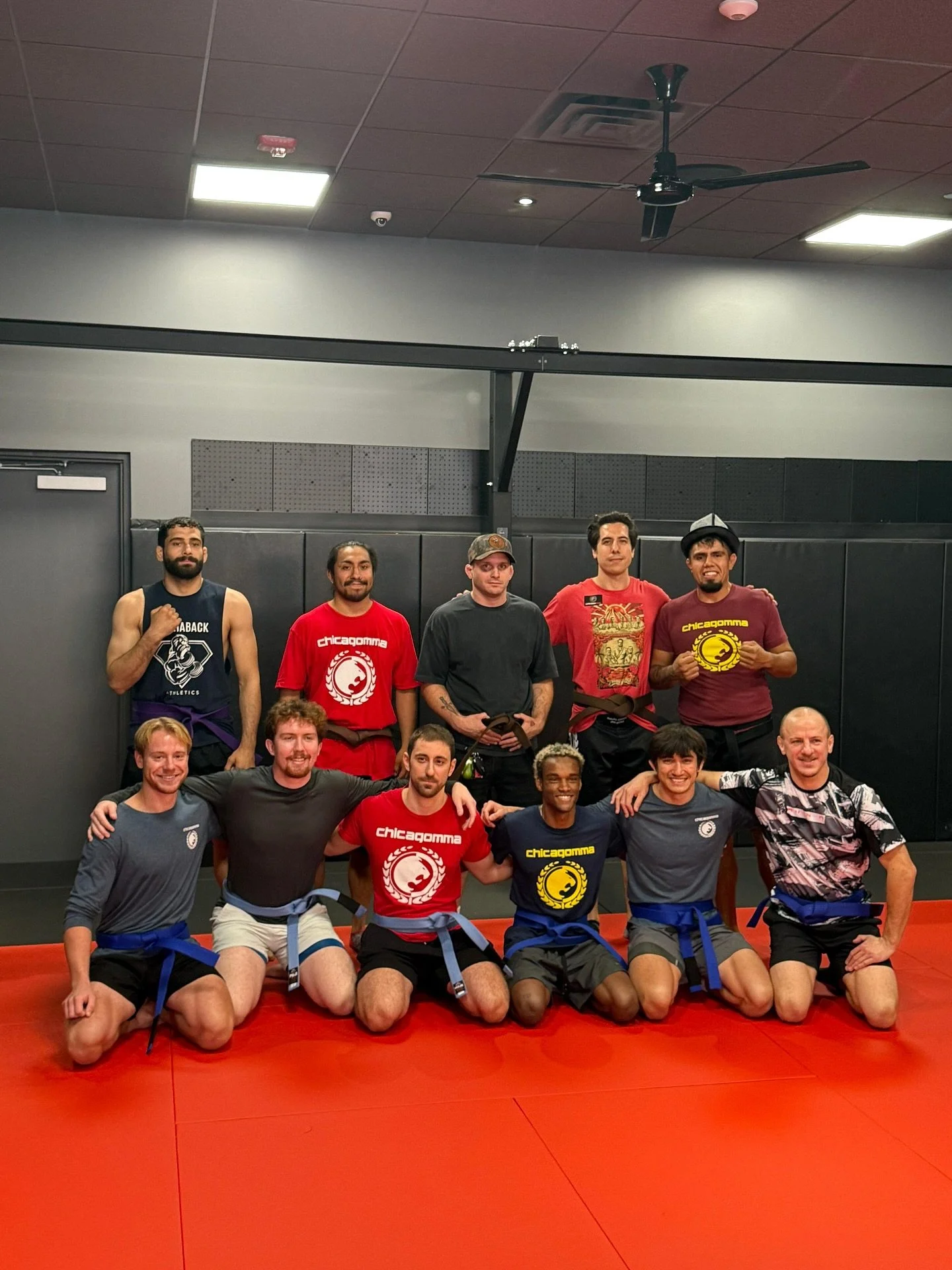 Congrats to all the students that leveled up this past weekend! We appreciate your effort and friendships on and off the mat! 🥊🏋🏽‍♀️🤼🥋
• Black belt 🖤 - Hiram
• Brown belt 🤎- Kevin, Matt, Tomas
• Purple belt 💜- Adam
• B
