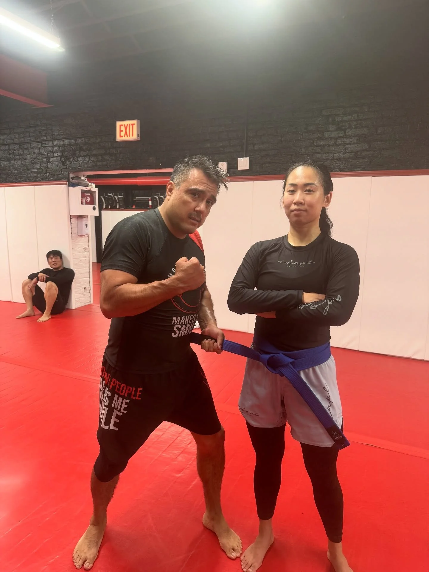 Congrats to Kallie on her blue belt promotion after 1.5 years of training!🥋🤼