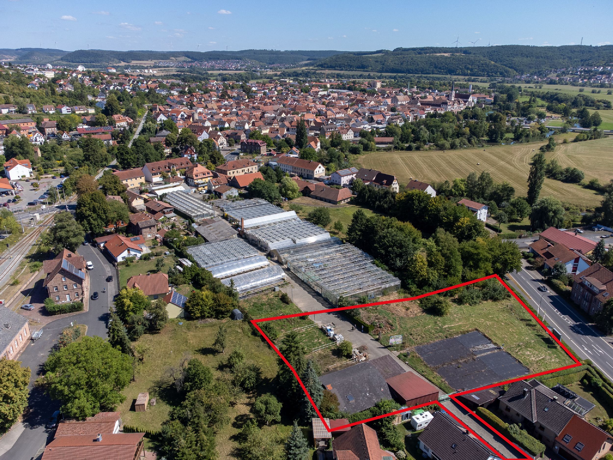 Ehemaliges Gärtnereigelände in zentraler Lage mit hohem Entwicklungspotenzial