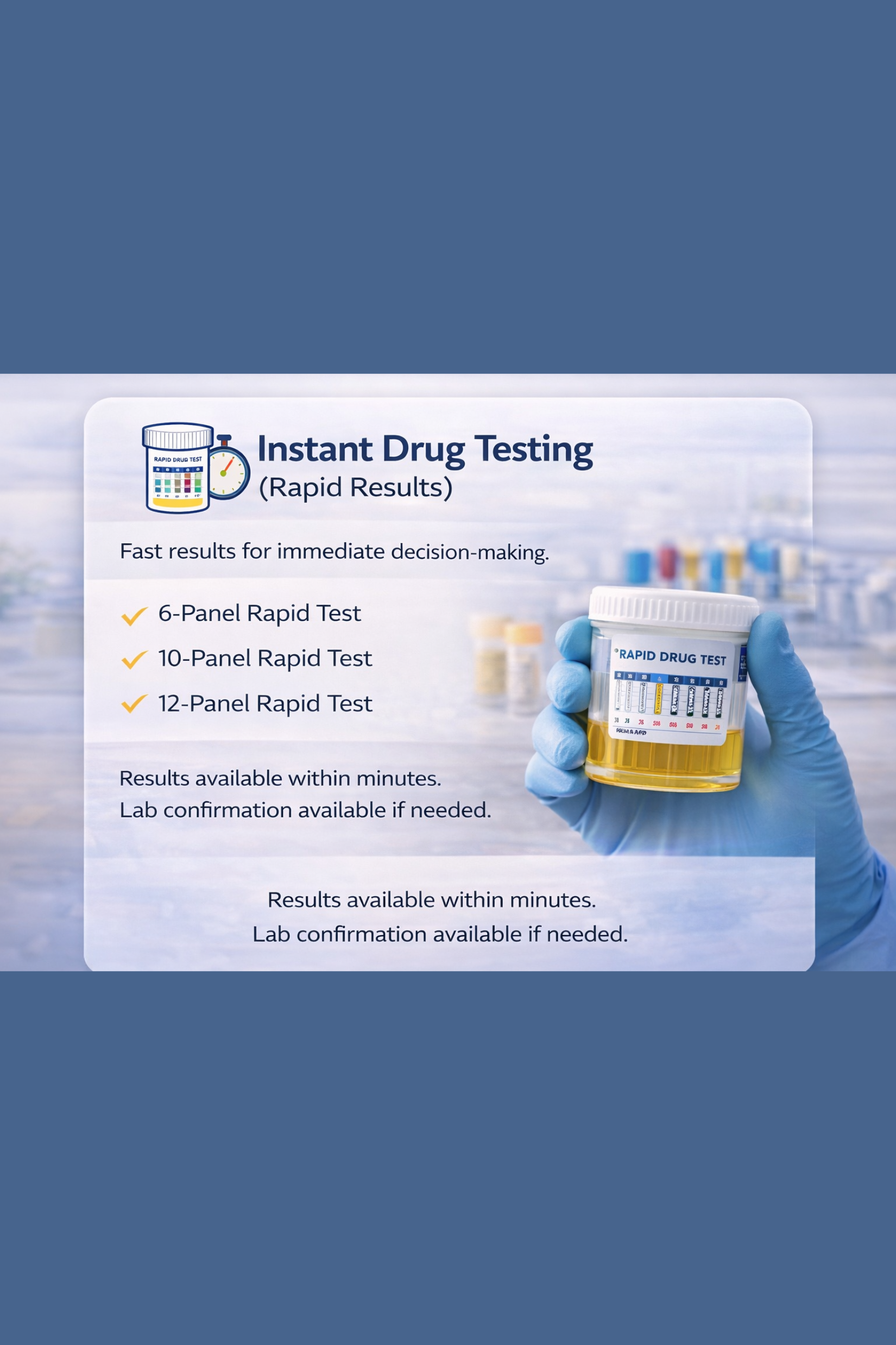 rapid drug testing near me