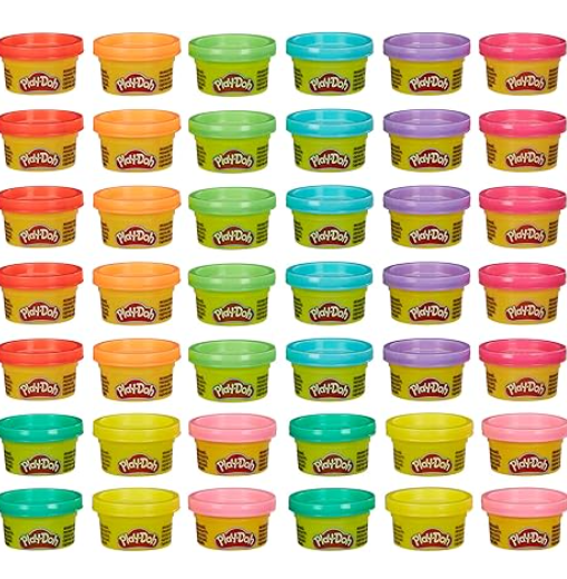 Mini Play-Doh Bulk Set for Kids and Students