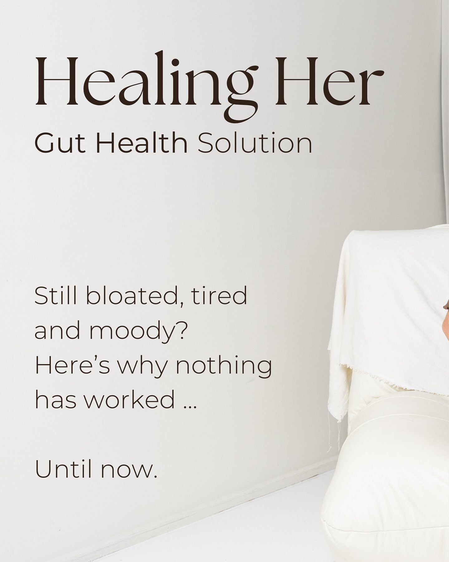 Still bloated after feeling like you&rsquo;ve tried everything?

Clean eating.
Gut health supplements.
Cutting out foods.
Fancy teas.

Still&hellip; something feels off.

That lingering bloating.
That fatigue you can&rsquo;t shake.
The embarrassing s