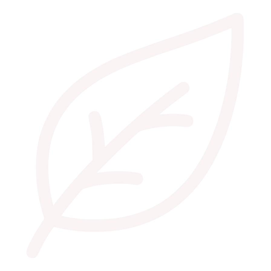 White outline of a leaf on a black background.