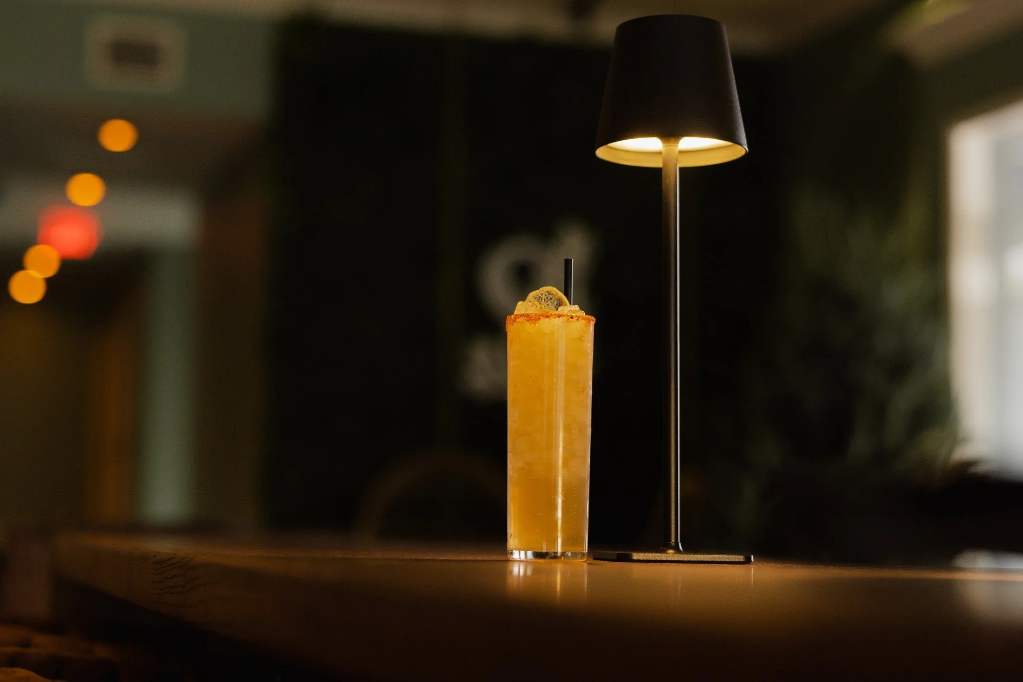 From the Selects Menu: The Warm Front 🔆

Like Florida in December, this drink has just enough heat to keep things interesting. Captain Morgan, house-made cinnamon syrup, fresh lime juice, ginger liqueur, and muddled jalape&ntilde;os, all wrapped up 