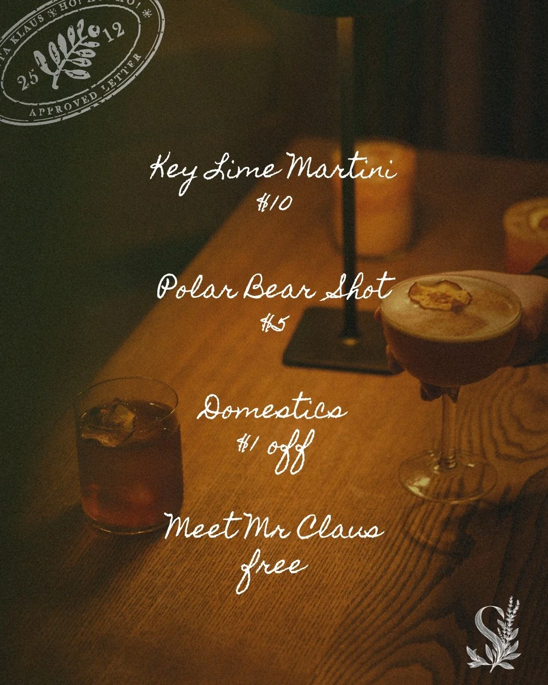 Santacon. Tomorrow. Time to get festive.

We have some great deals and even greater visitors coming to visit from the North Pole tomorrow. You don't want to miss it. @winterhavensantacon 

Come pregame tonight from 2pm-2am. Happy Hour from 2pm-5pm.

