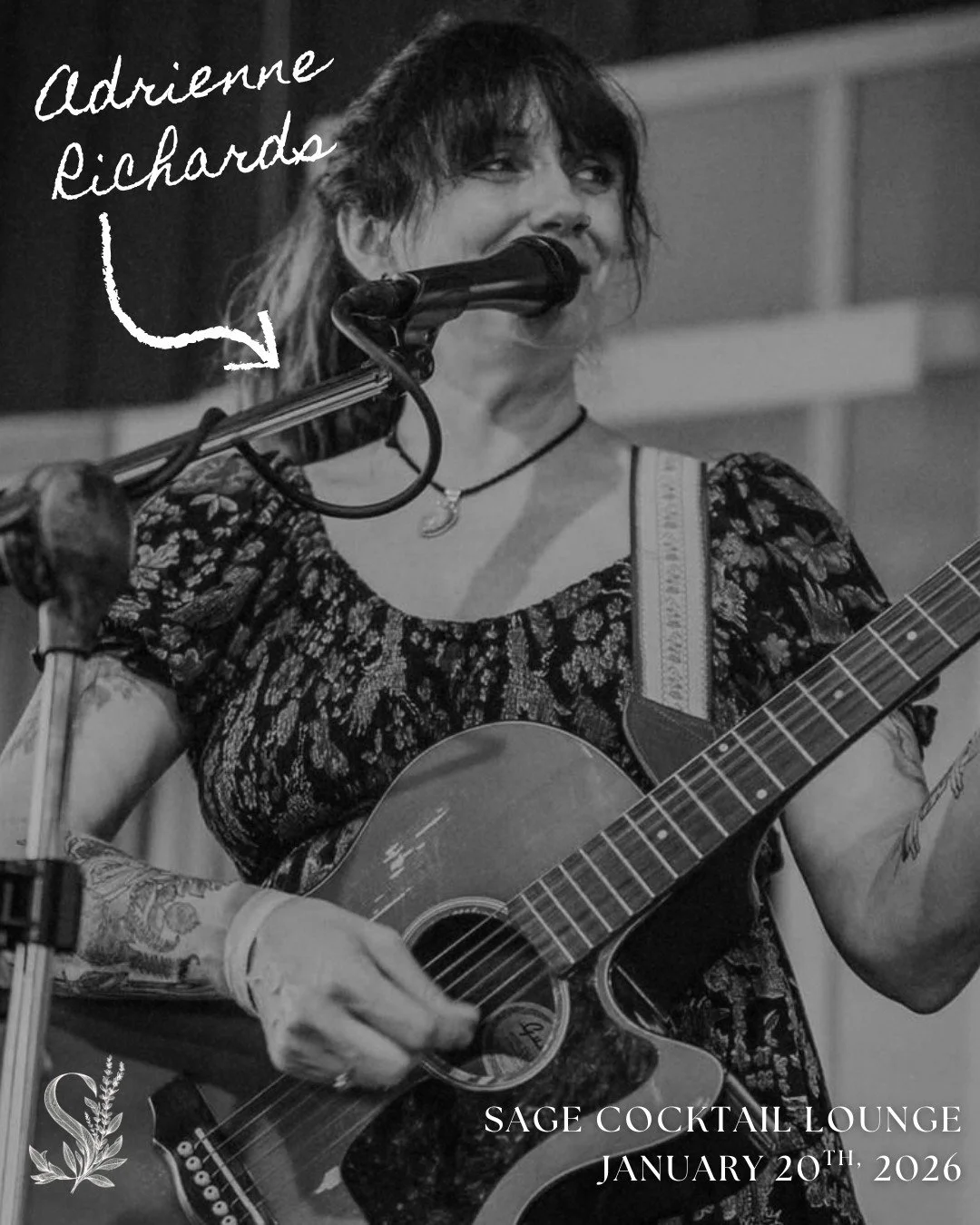 Adrienne Richards is serenading us tonight at Sage. We might be biased, but we can't think of a better way to spend your Tuesday.

Open today from 2pm-10pm. Adrienne from 6pm-9pm.

🎤🍸
#sagecocktailswh