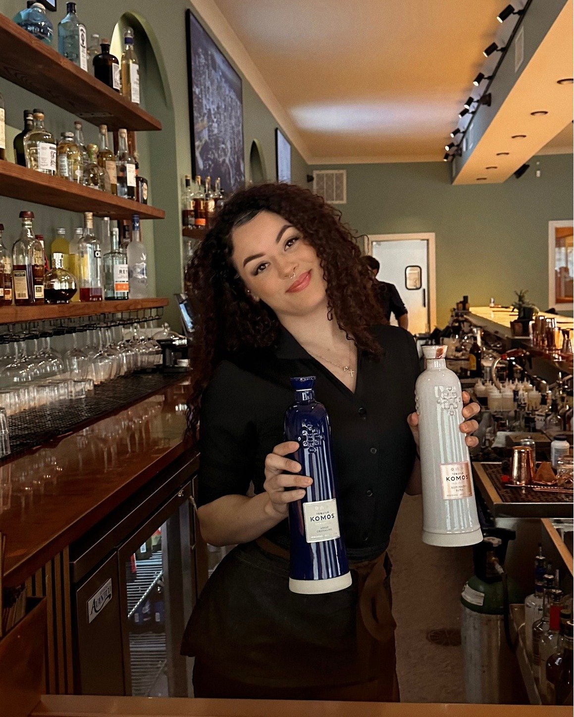 BARTENDER SPOTLIGHT: Meet Chloe 🍸✨

 With six years of bartending under her belt, Chloe knows how to handle a packed room, especially when her "pre-work ritual" is a scoop of pre-workout before a busy night. Full of personality with a love