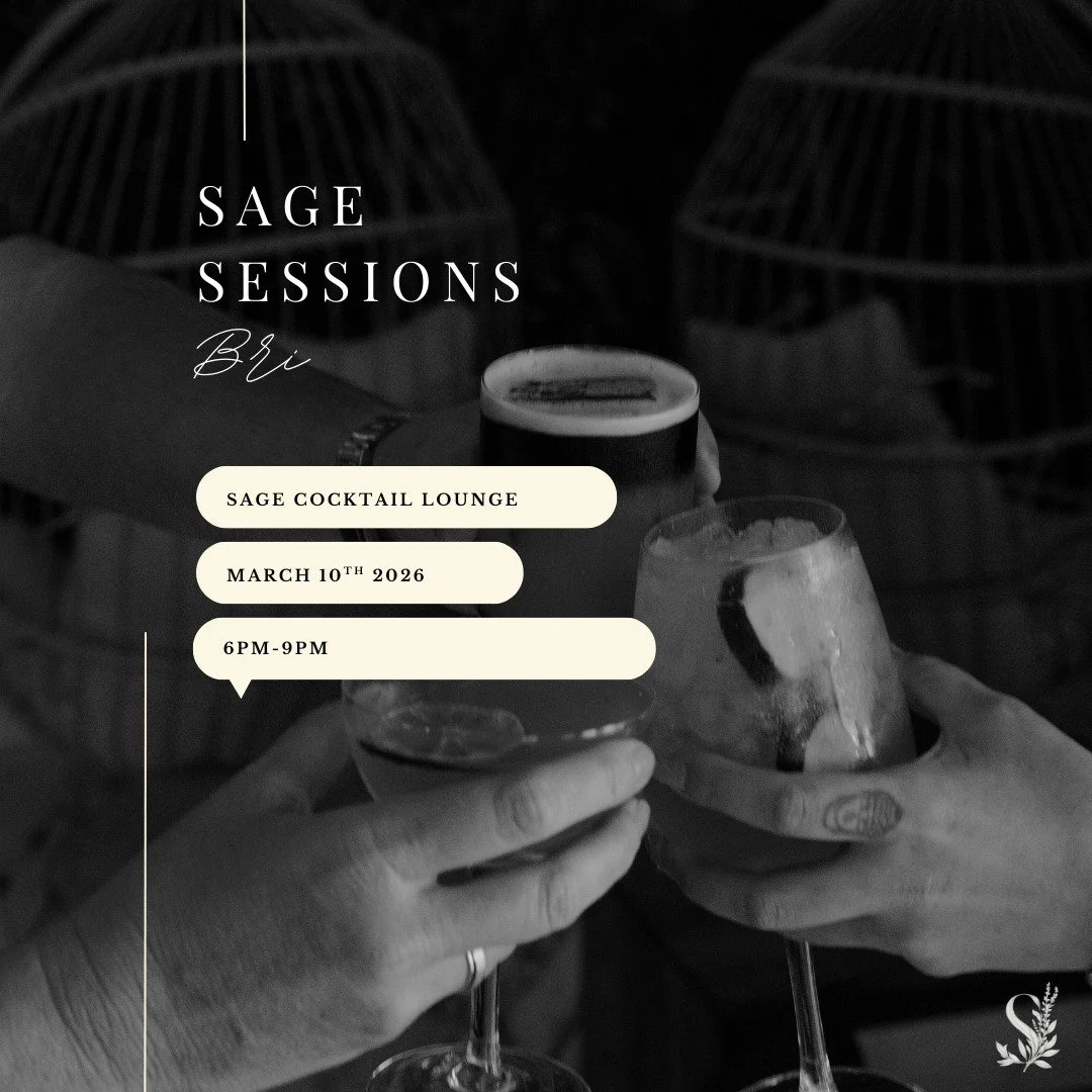 Time change means more time to see Bri perform before the sun goes down.

See you tonight. Open from 2pm-10pm.

🎶📻🍻
#sagecocktailswh