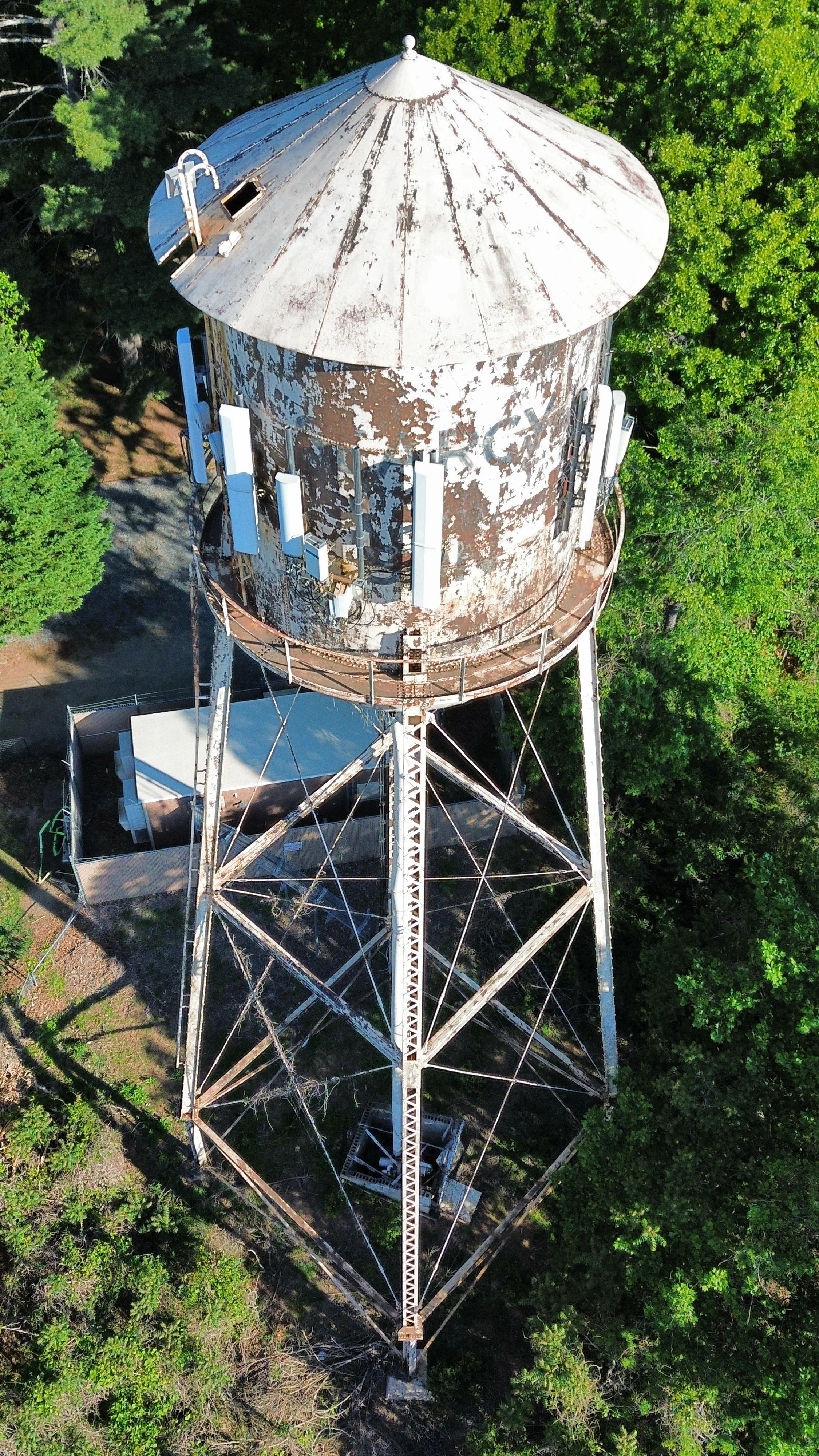 Water Tower Cell Tower Portrait.JPG