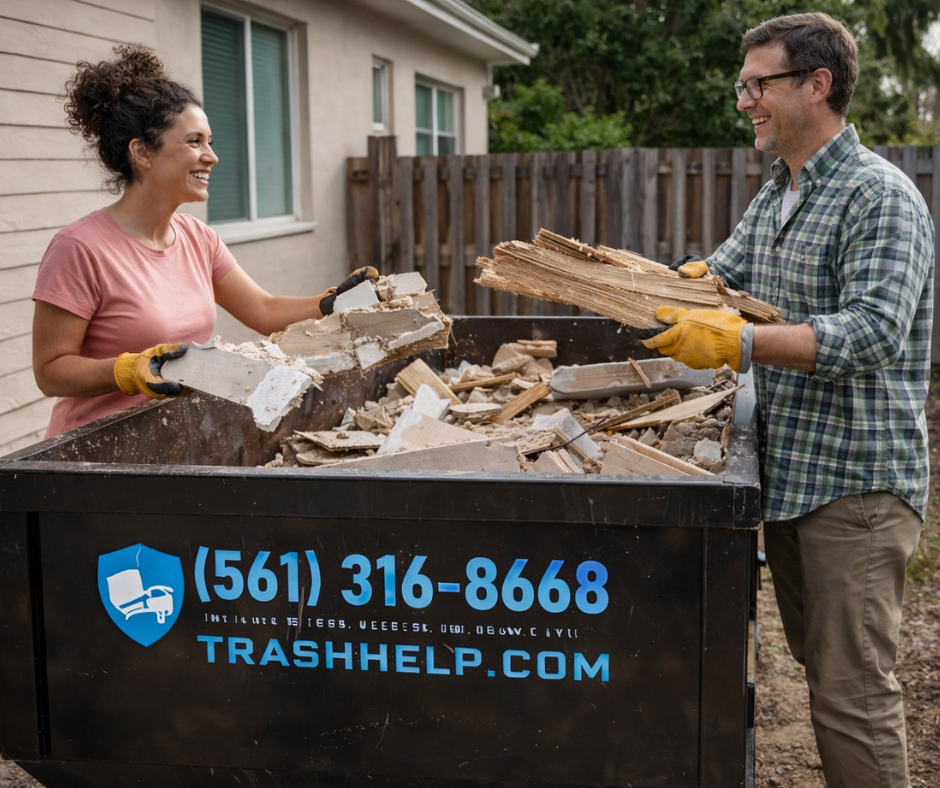 What Size Dumpster Do You Actually Need in Palm Beach? A No-Stress Home Cleanup Guide
