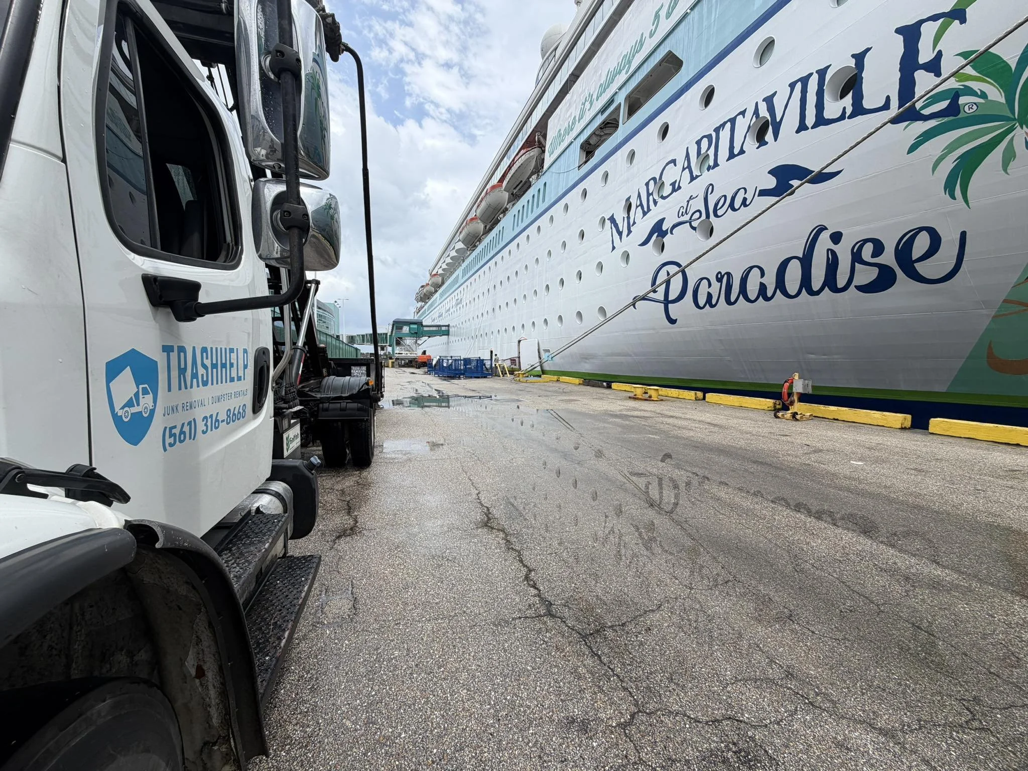 Project Spotlight: Dumpster Support for Cruise Ship Cleanup at the Port