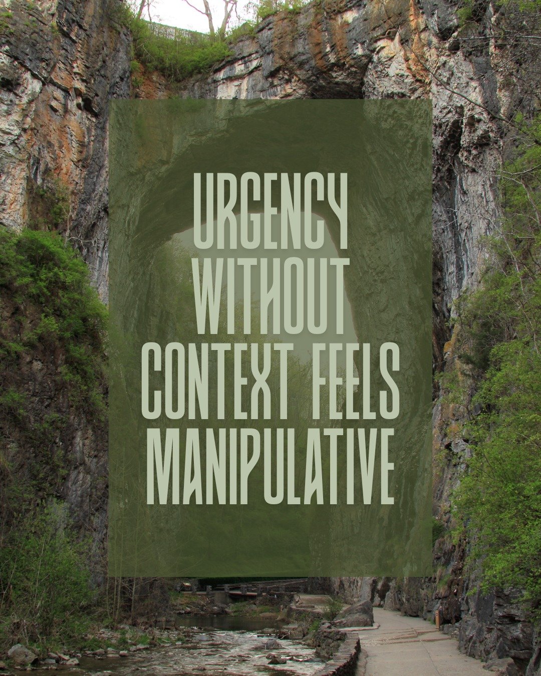Urgency without context just sounds desperate.
Your donors can smell a manufactured deadline from a mile away. "Give now or else!" Or else what? Why tonight? What's actually at stake?
Tell them the truth. Give them the real reason it matter