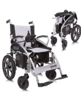 Vive Compact Power Wheelchair - Foldable Long Range Transport Aid