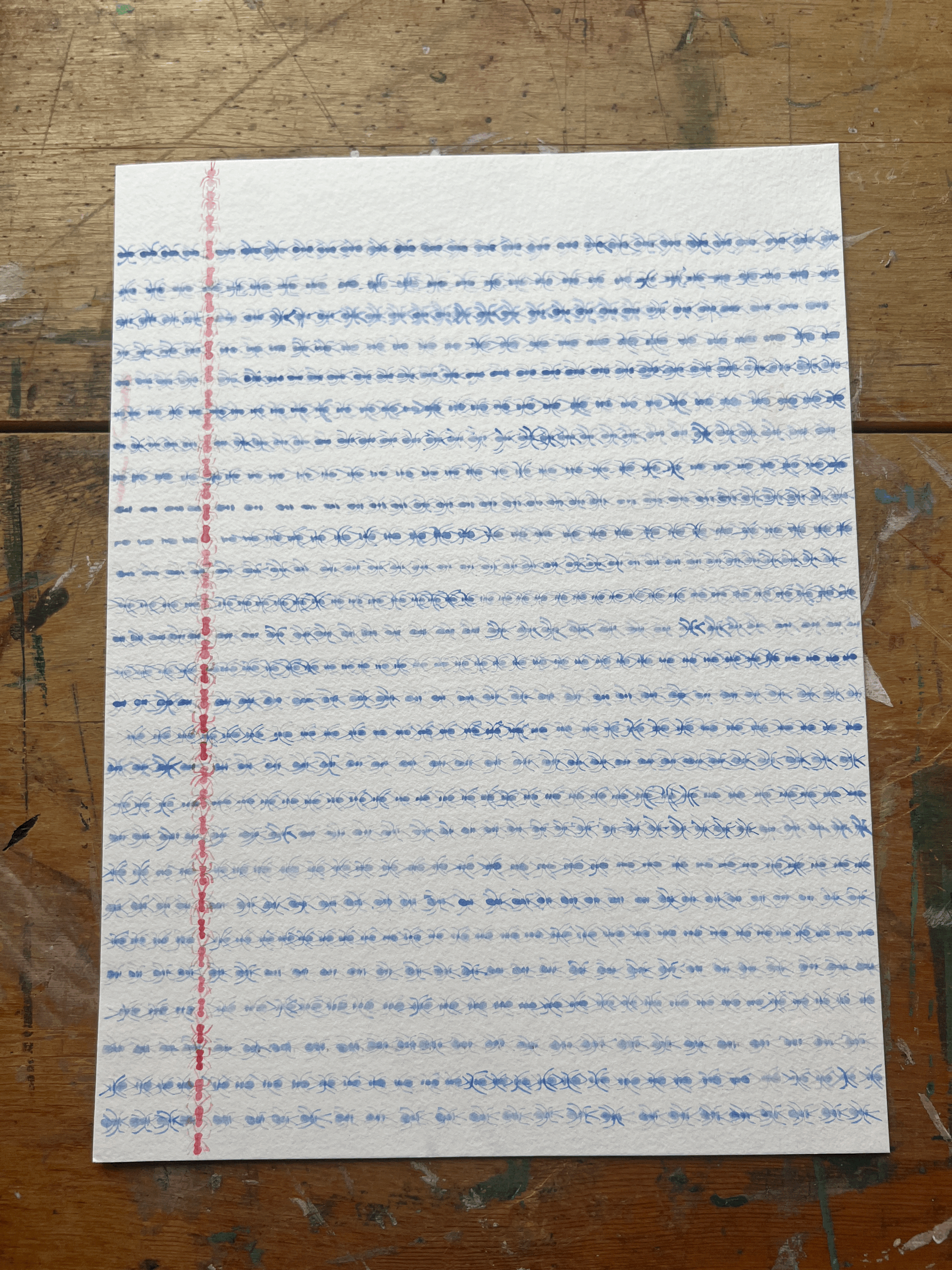 Ant Line Paper (print)