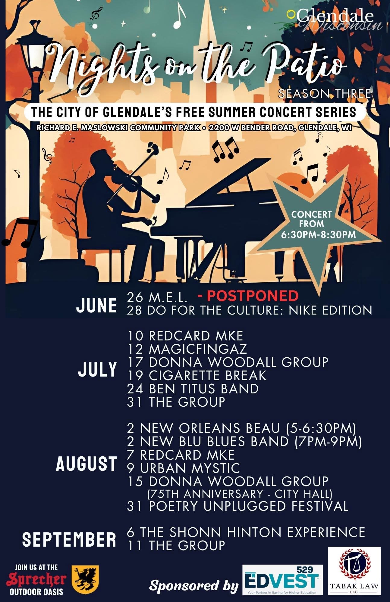 Summer Nights on the Patio returns to Glendale