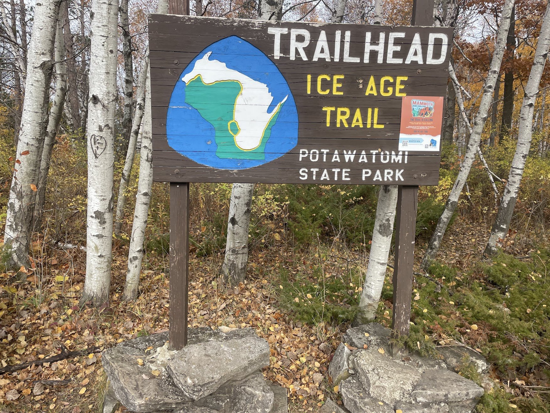 Hiking in Potawatomi State Park