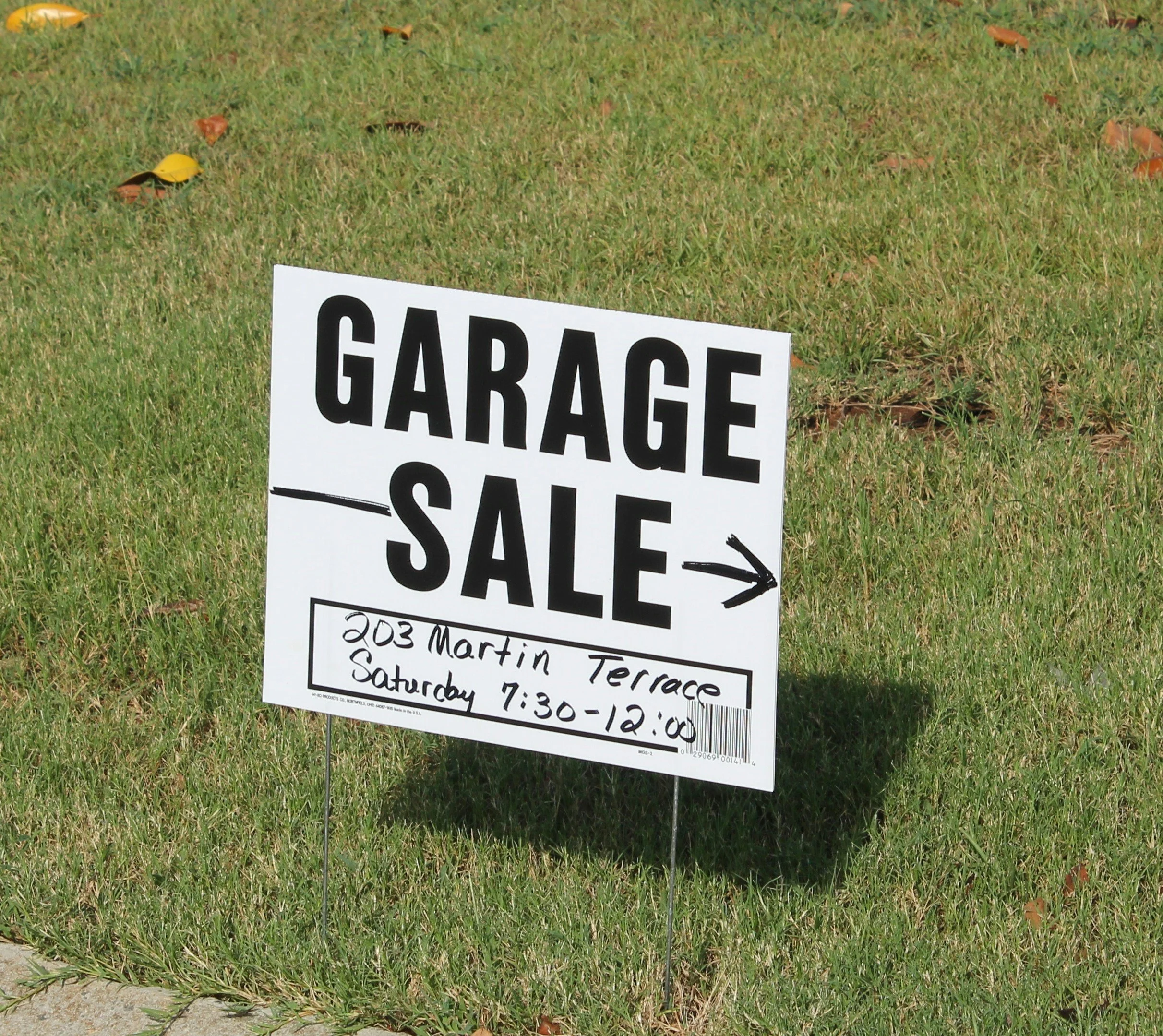 Garage sale