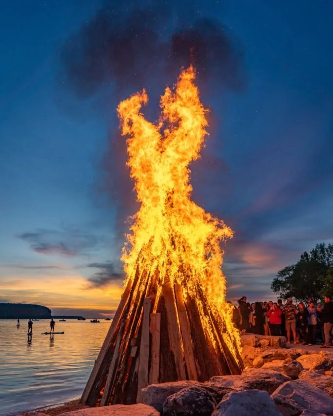 Fyr Bal Festival 2026: Door County's Summer Solstice Celebration in Ephraim