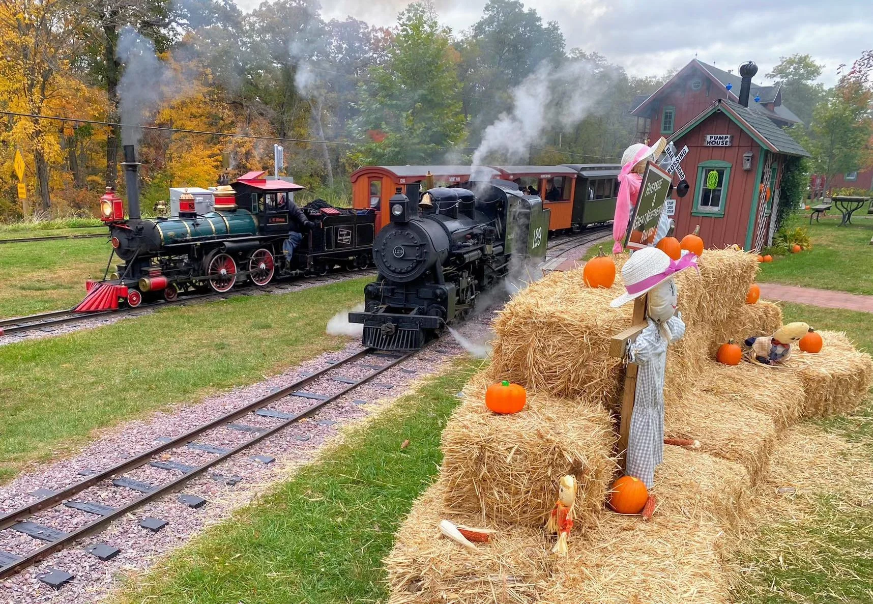 Ride the Great Pumpkin Train in Wisconsin Dells