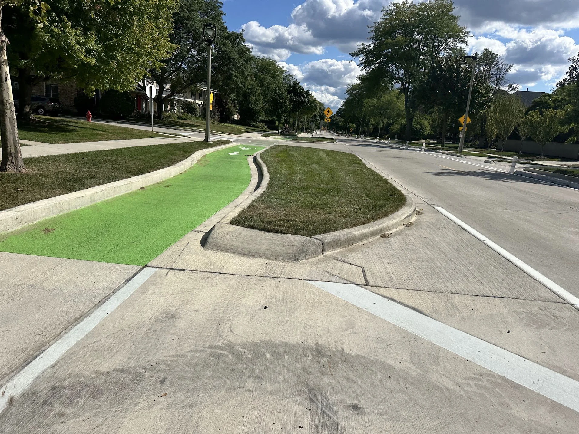 lake drive bike lane