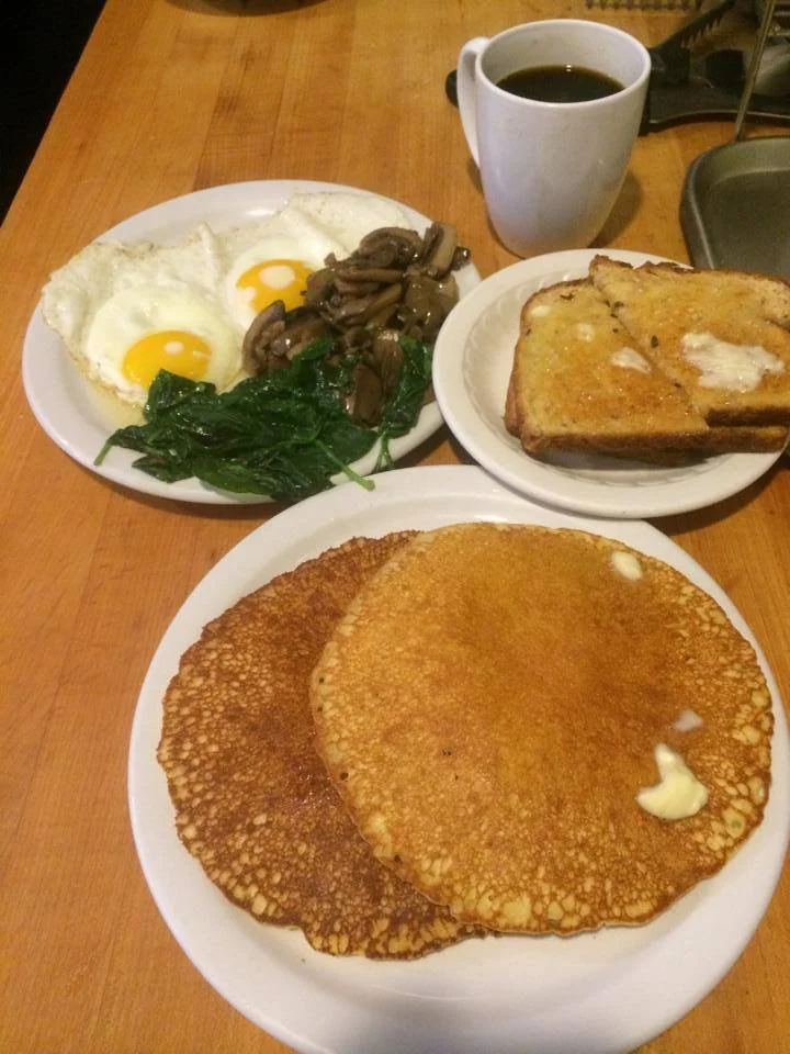 Solly's famous pancakes