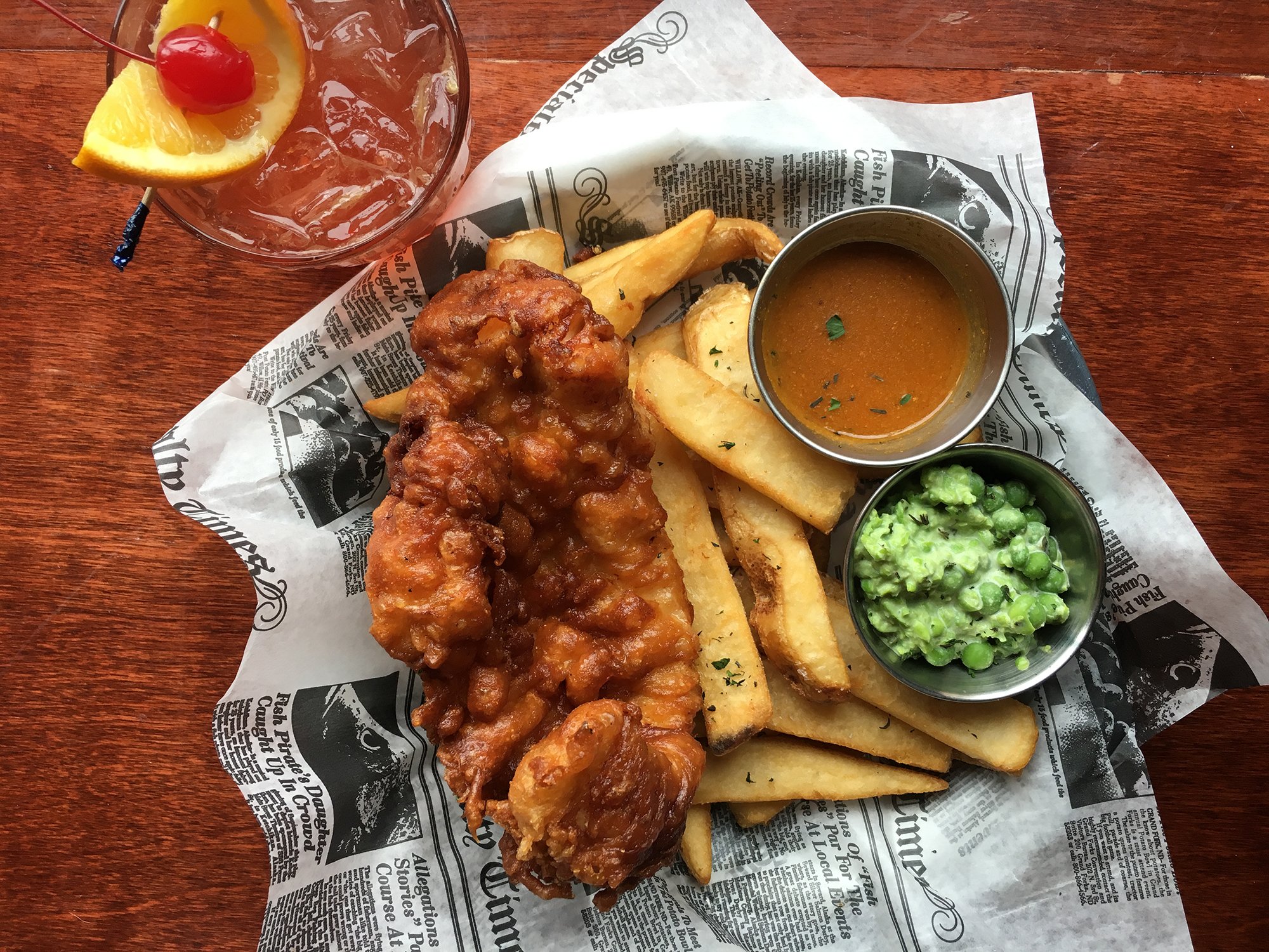 Best Fish and Chips near Milwaukee: Authentic British Pub in Shorewood