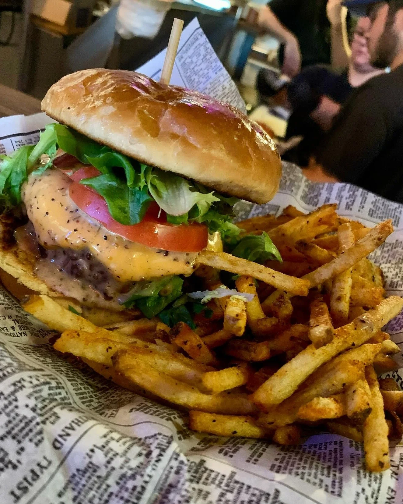 Flat Iron Burger