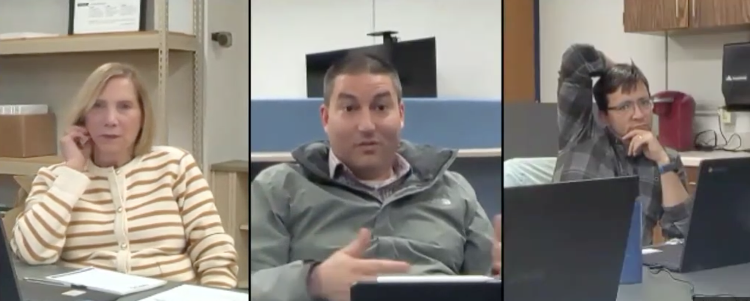 School board meeting