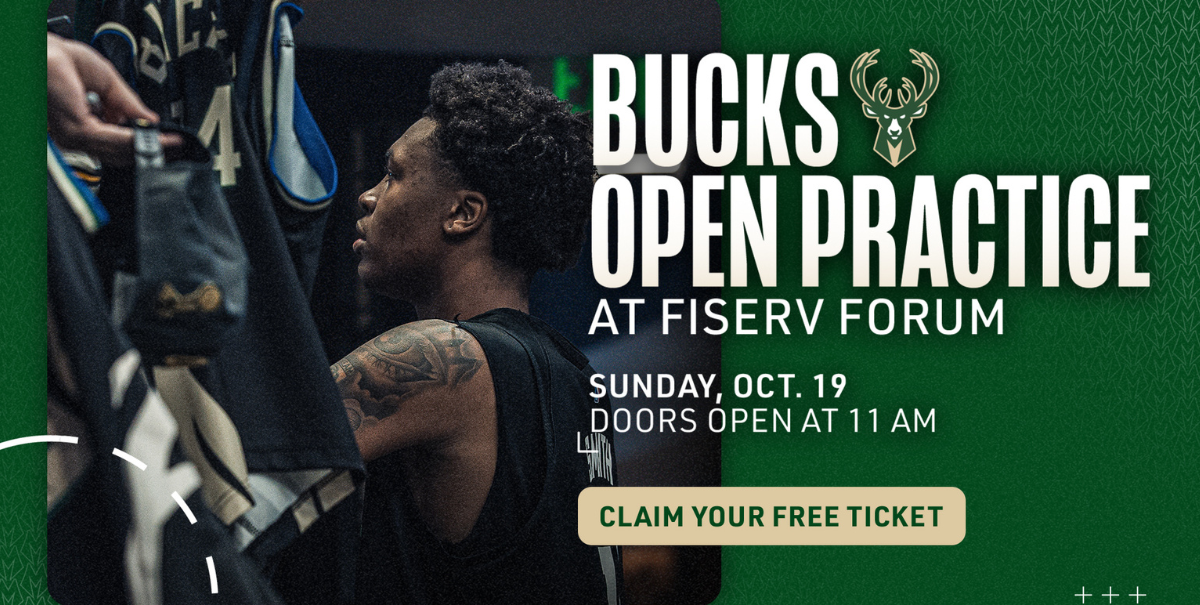 Free Tickets! Milwaukee Bucks Open Scrimmage 2025