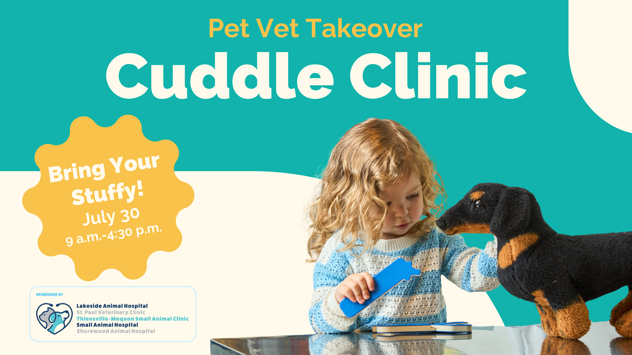 Betty Brinn's Cuddle Clinic Transforms Kids into Vets