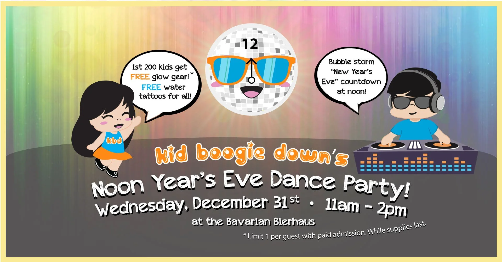 Kid Boogie Down in the Bierhall