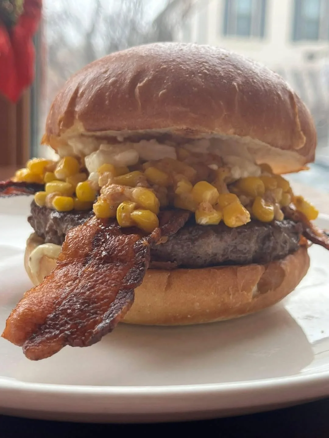 Elote Burger