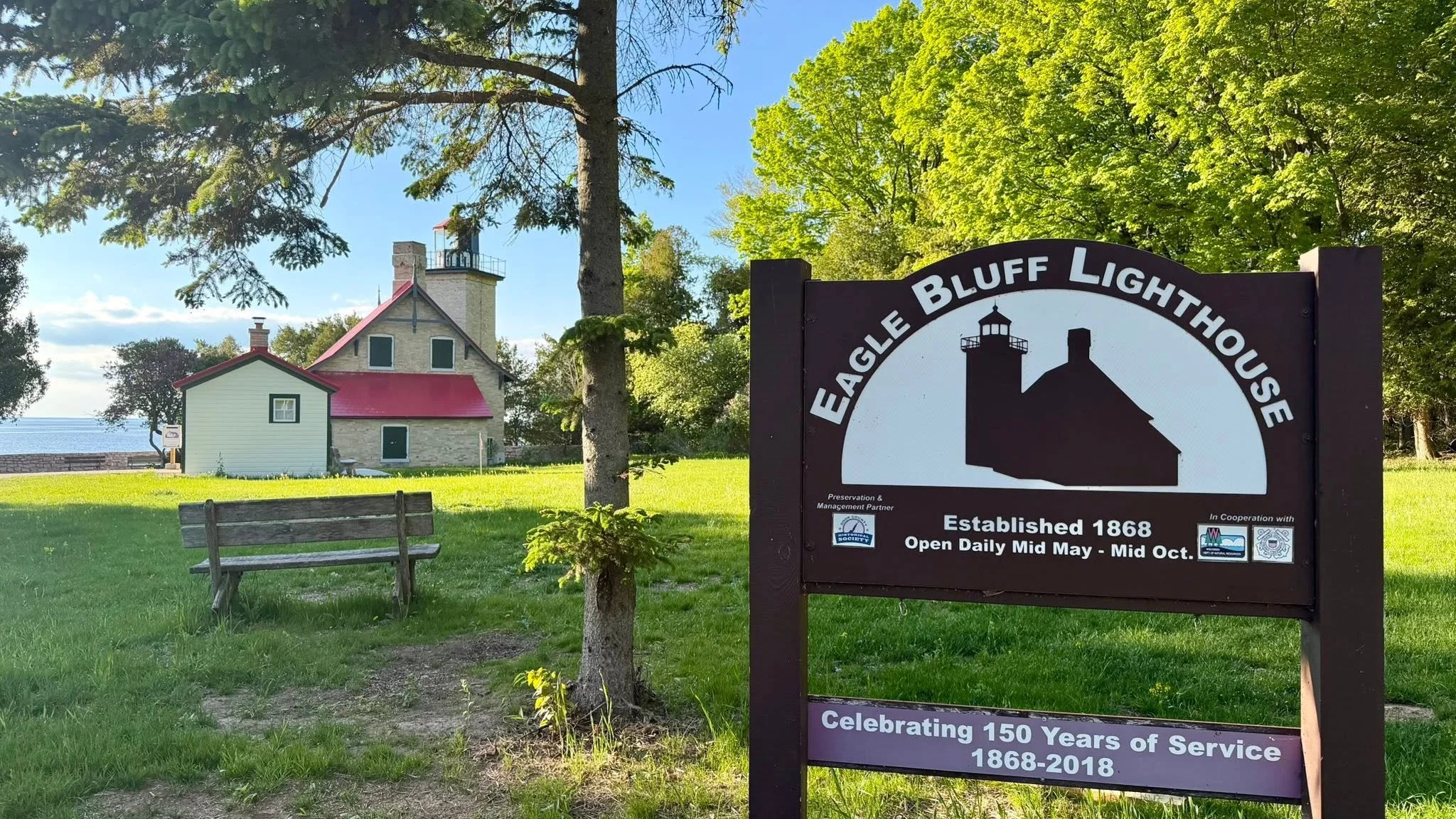 Eagle Bluff Lighthouse at Peninsula State Park