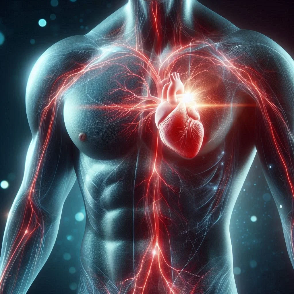 a healthy male body with its beating heart glowing red-2.jpeg