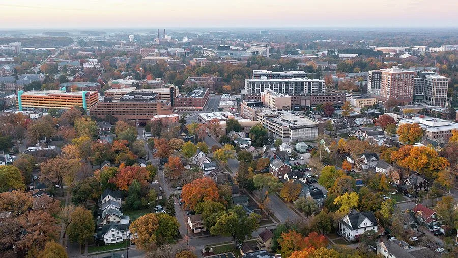 On-site mobile detailing in East Lansing, Michigan, providing premium exterior washes for MSU faculty and professionals near downtown.