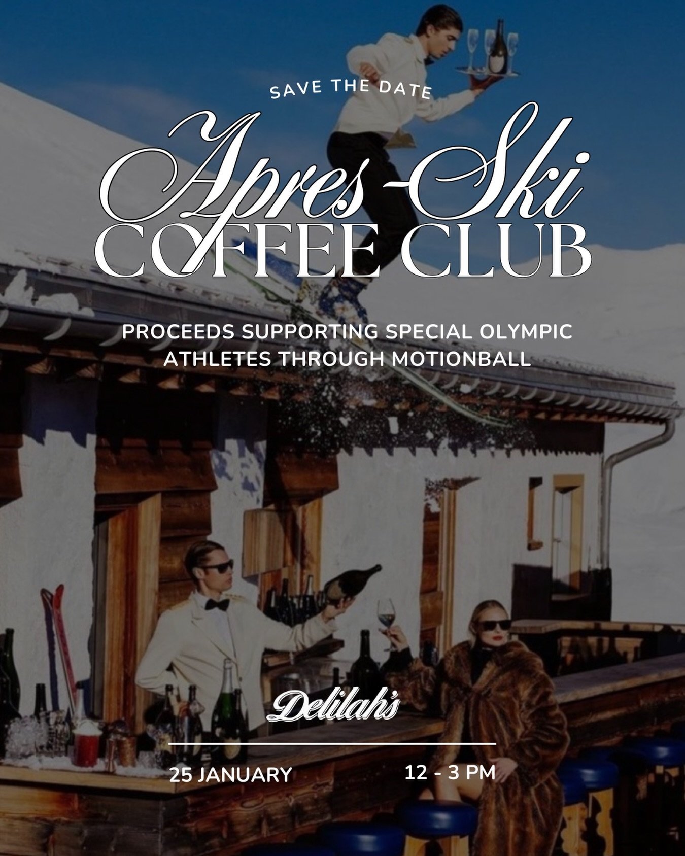 Coffee Club London Presents: The Apr&egrave;s Ski Day Party! 

Get ready to step straight off the slopes and into London&rsquo;s hottest Apr&egrave;s-ski event. Think the energy of skiing at Big White Ski Resort and heading right into a high energy a