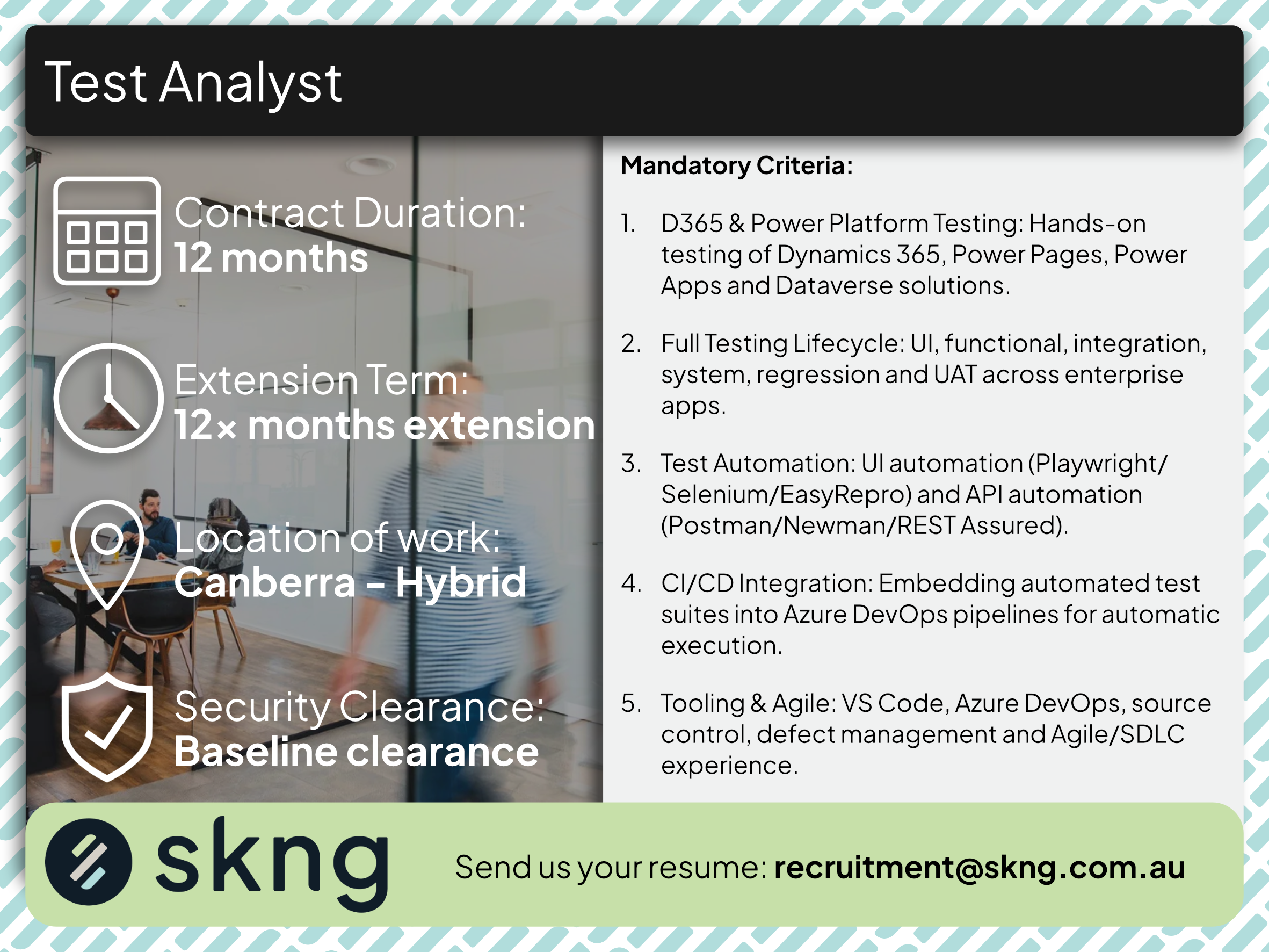 Test Analyst - LH-07884