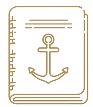 Anchor Journal Line Art