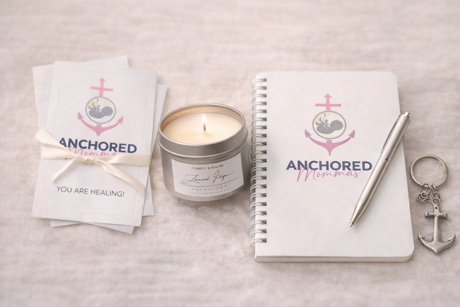 Anchored Mommas Care Package Essentials