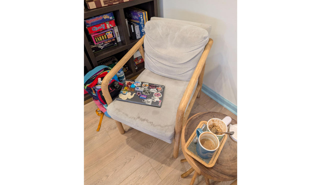 Sticky Notes, St. Becky, and the Same Damn Chair