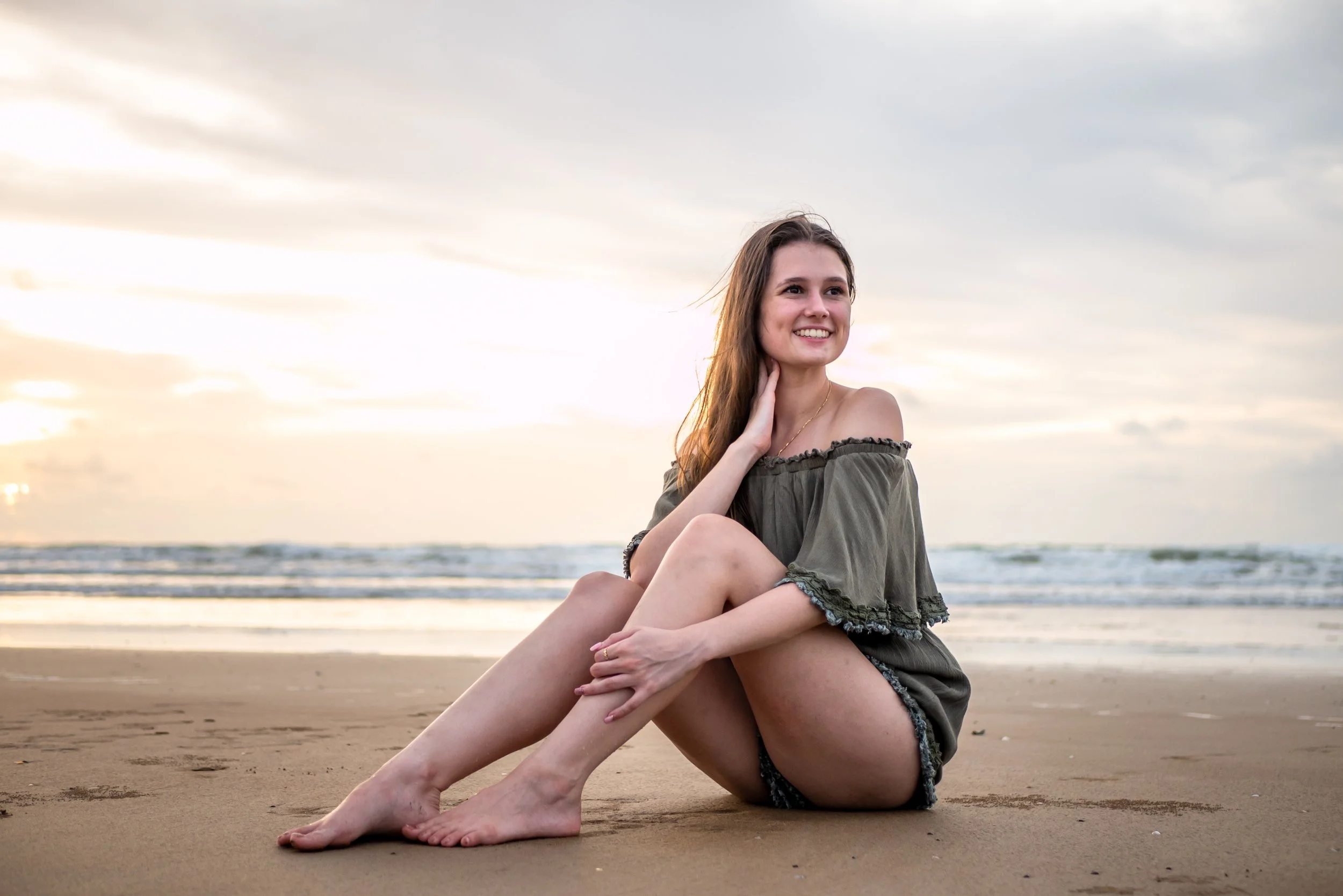 Danica’s Solo Portraits At Casuarina Beach, NT