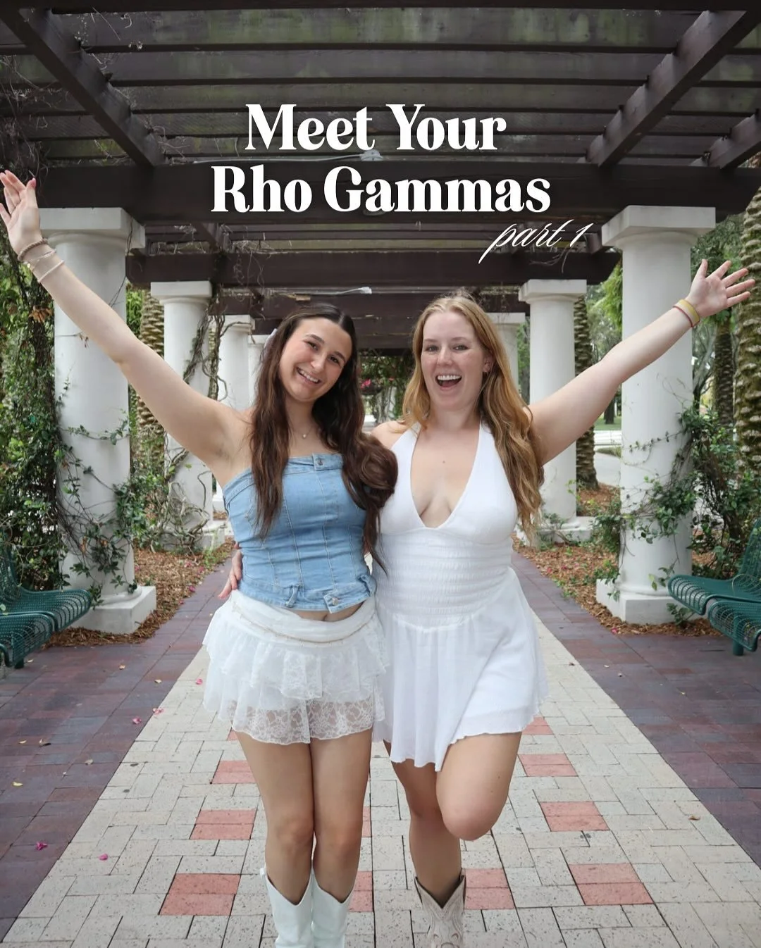 Meet your 2025 Rho Gammas! 🎉
Part 1 
You’ll be placed in a Rho Gamma group with two Rho Gams who will support and guide you throughout the entire recruitment process. They’re here to answer all your questions and can’t wait to mee