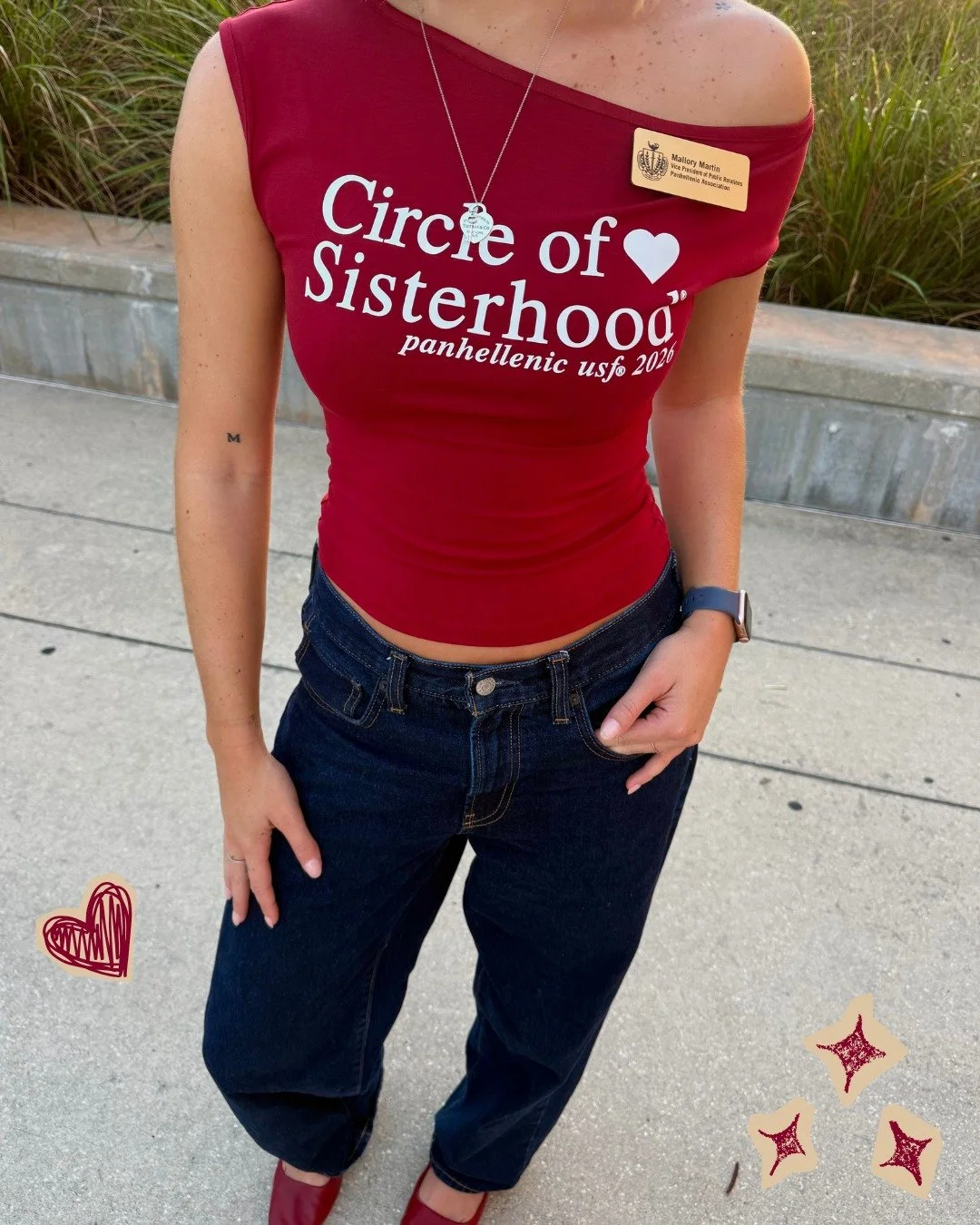 USF Panhellenic is proud to support Circle of Sisterhood and its mission to break down barriers to education for women and girls worldwide ❤️✨ Happy philanthropy day!! 

#circleofsisterhood #panhellenic #usf