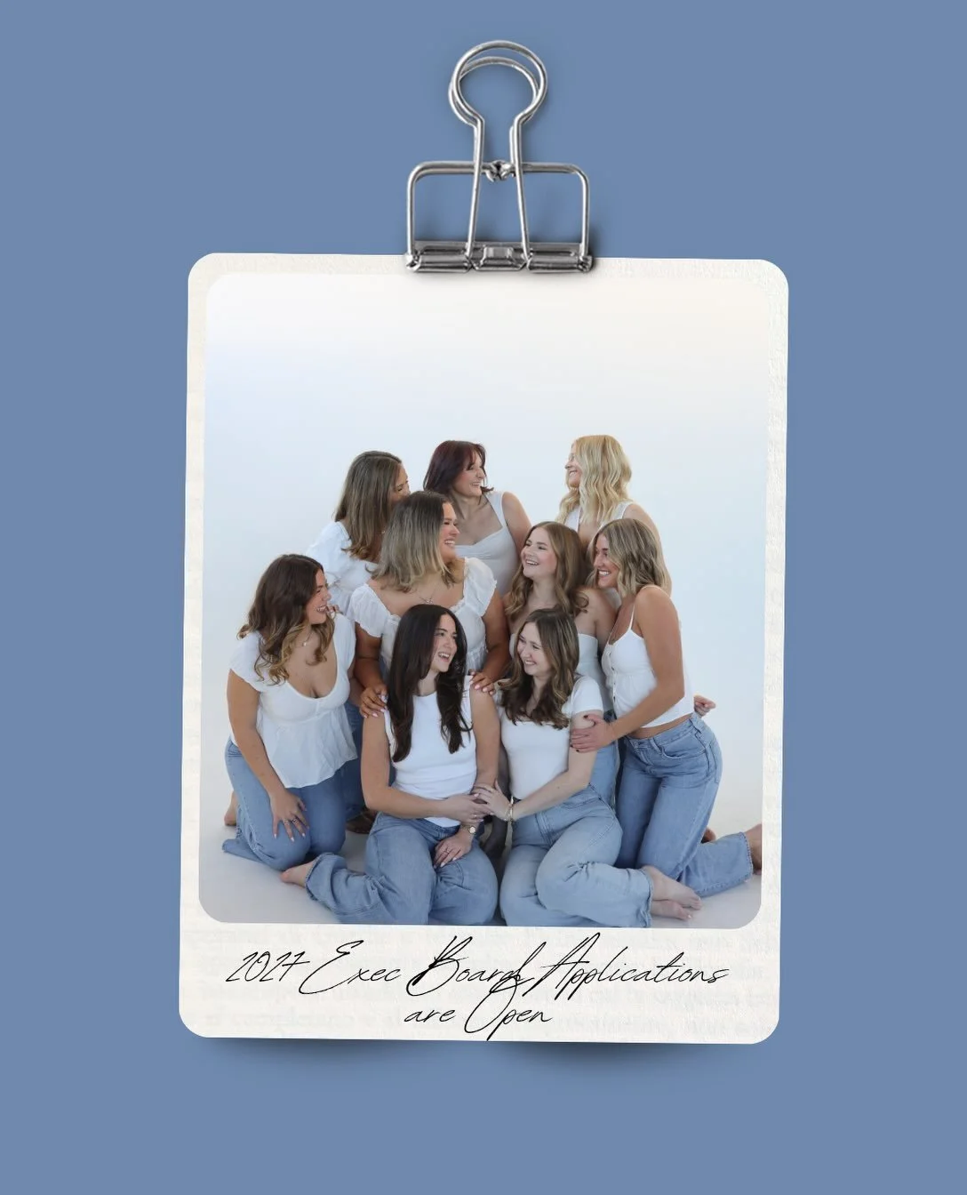 2027 Panhellenic Exec Board applications are open!

Applications are active through the link in our bio, closing on October 18th at 11:59PM.