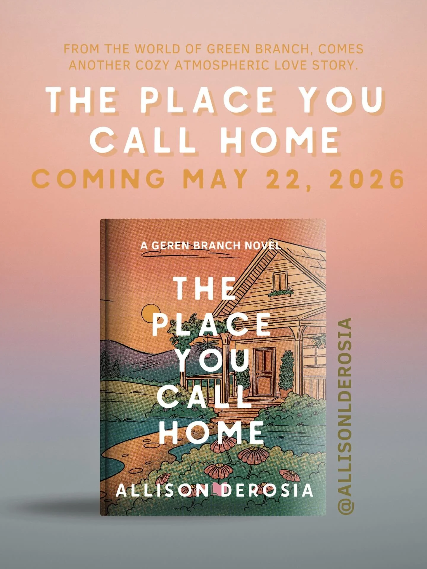 Today&rsquo;s my birthday and what better way to celebrate than give you this&hellip; 🤭 two more months until The Place You Call Home. @bottlecap.creative encapsulated exactly what I dreamed this place and cover to be. It is every bit Hannah and Tan