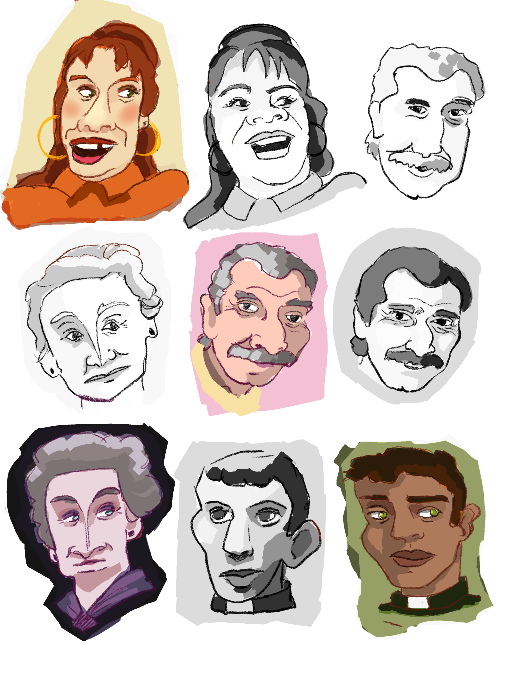 Character Explorations