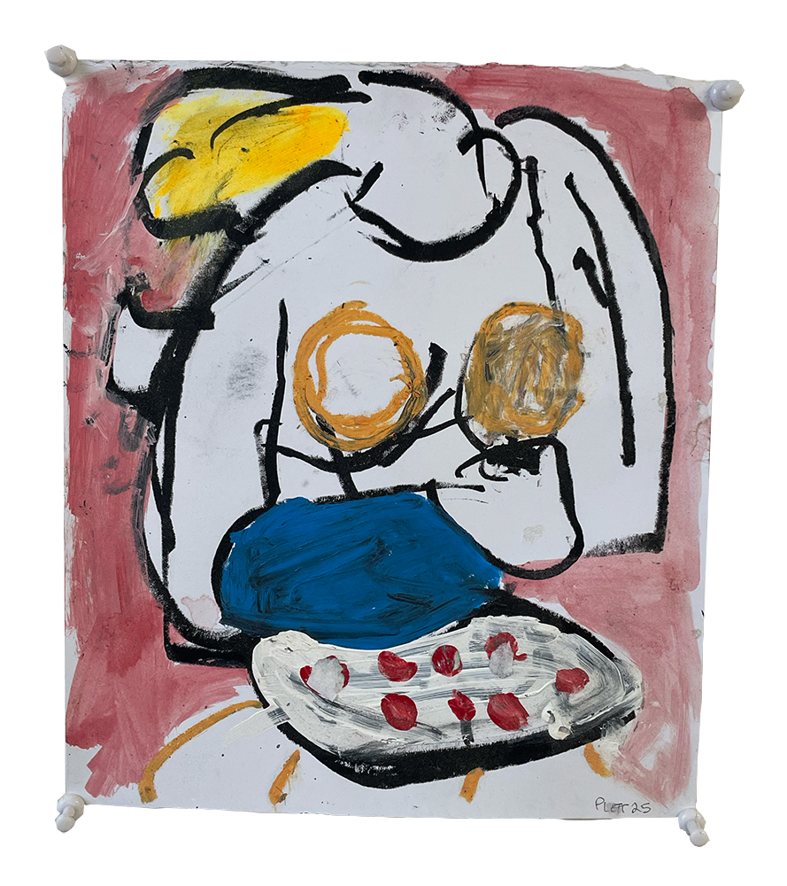 Mother and Child Drawing
