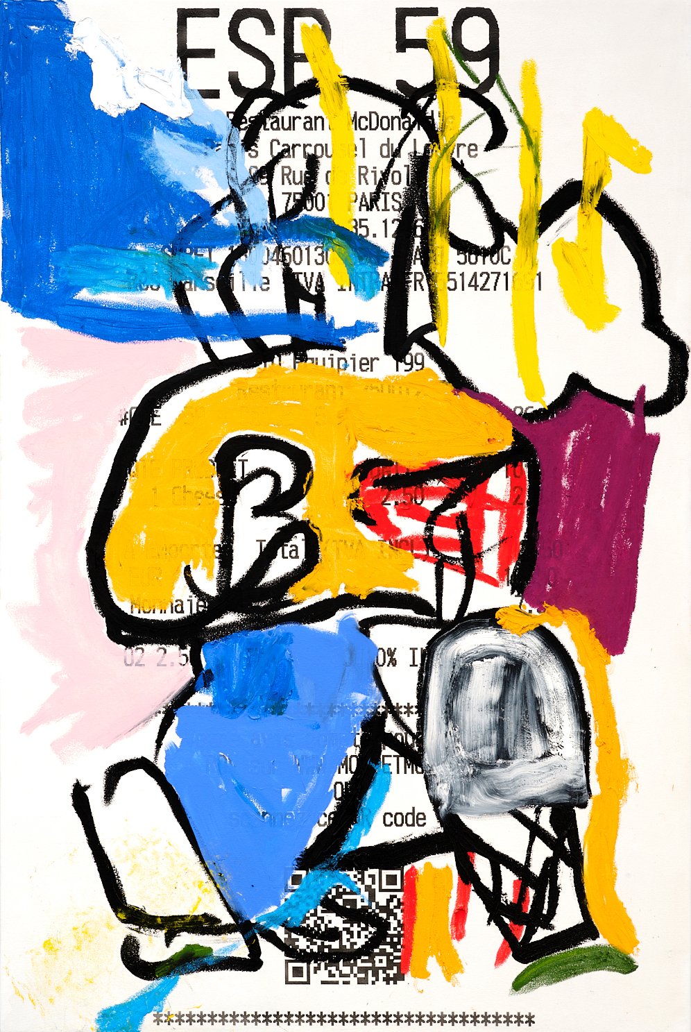 "2.50"
48"x72"
2023
gesso, oil and spray on canvas