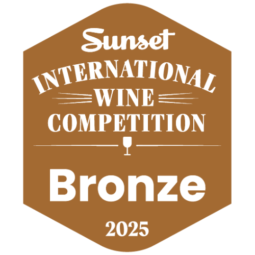 Badge for Sunset International Wine Competition, Bronze award, 2025