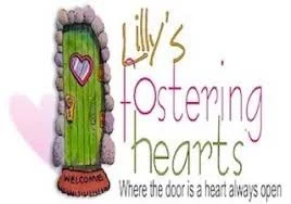 Lilly's Fostering Hearts logo